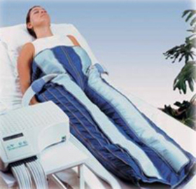 Tratamiento drenante con presoterapia